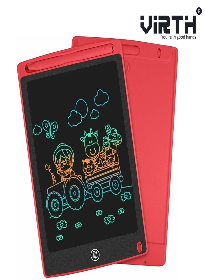 VIRTH® 12 INCH LCD Writing Tablet Toy Cum Slate with Stylus for Kids - Doodle and Scribbler Digital Drawing Board (12 INCH Slate) - Image 3